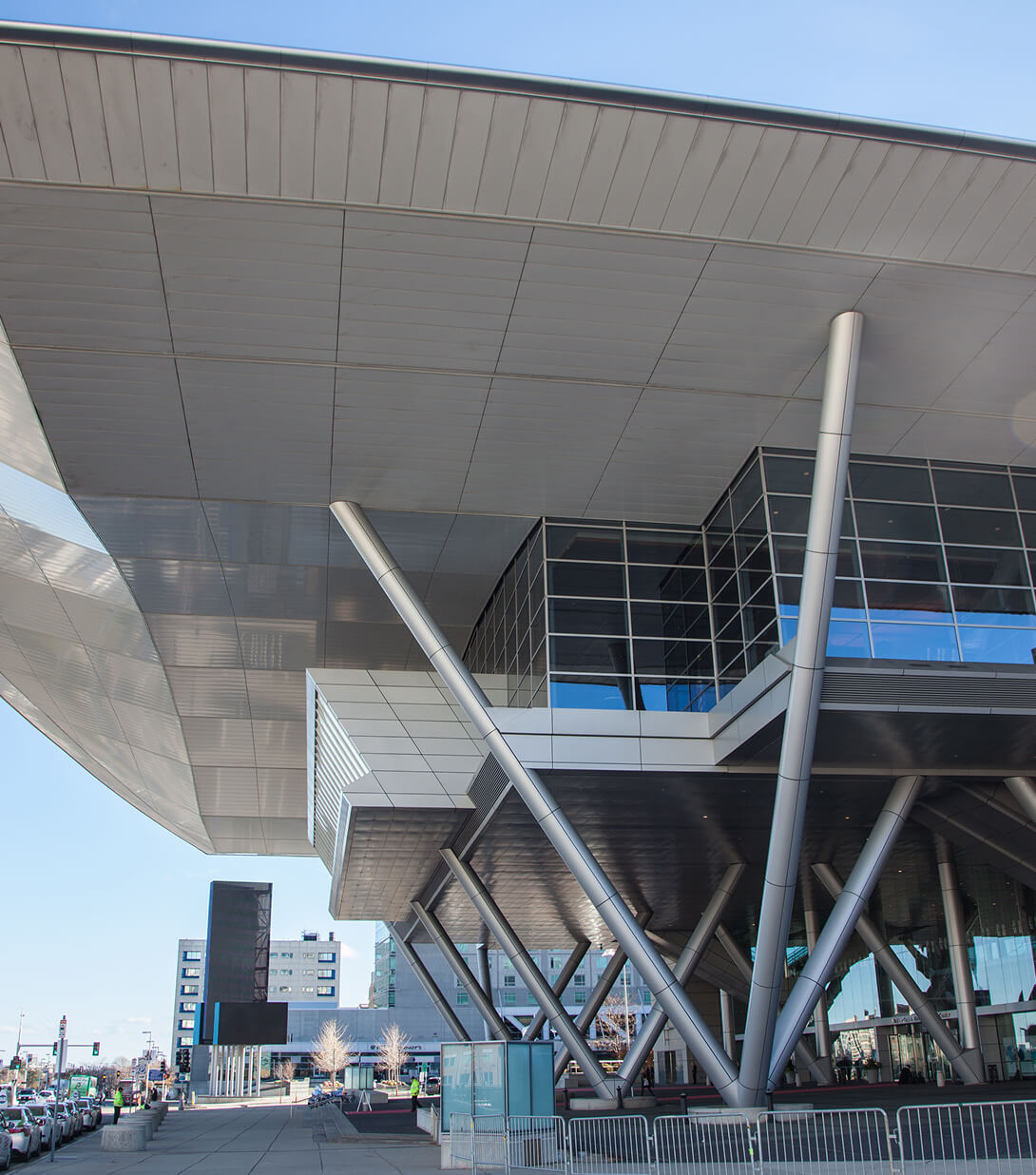 Thomas M. Menino Convention & Exhibition Center exterior.