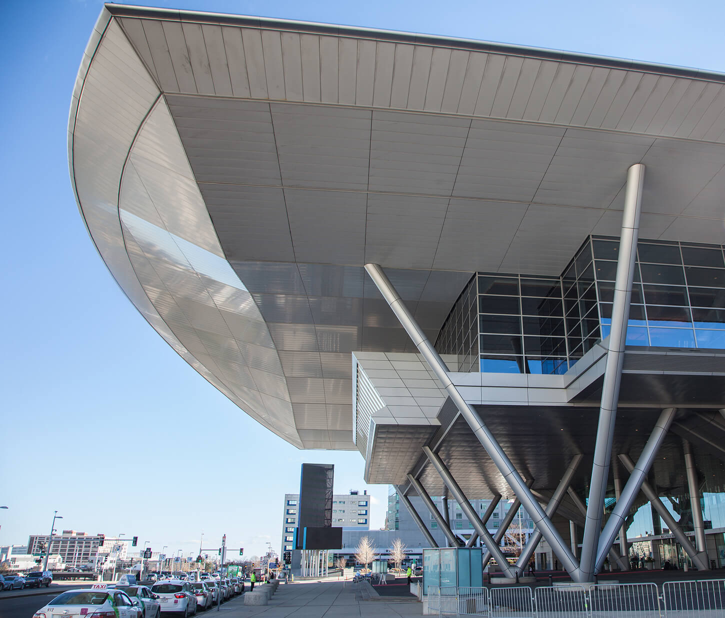 Thomas M. Menino Convention & Exhibition Center exterior.