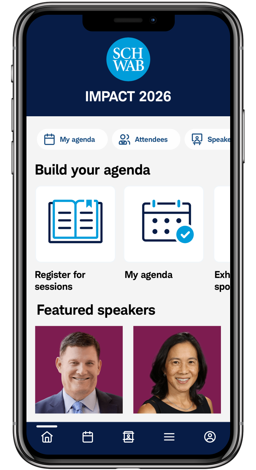 Build your agenda screen of mobile app on mobile phone.